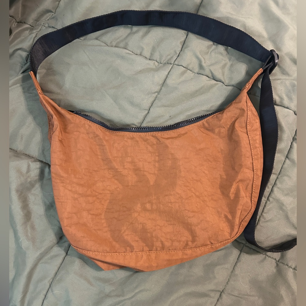 Brown Baggu Medium Crescent Bag